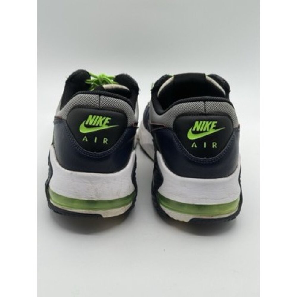 Nike Air Max Excee Running Shoes Men’s Navy  Blue Black Neon  CD4165 400 Size 12 - Picture 3 of 9